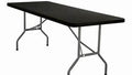 Black Folding Trestle Table