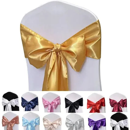Satin Chair Ties