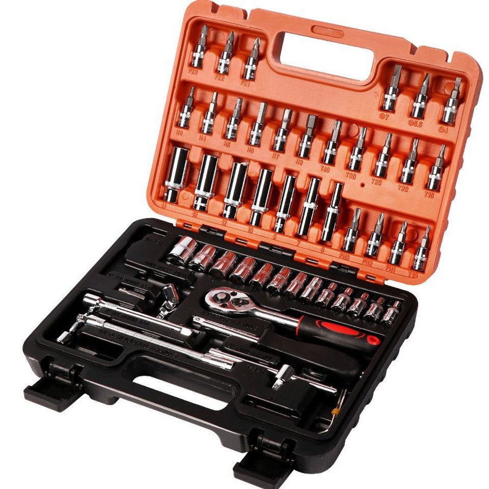 53 Piece Rachet & Socket Set